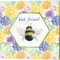 Bee Harmony A by Dina June 14" x 14" Canvas Wall Art (Set of 2)